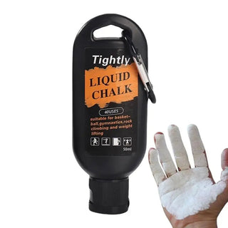 50ml Sports Liquid Chalk Magnesium Powder Fitness Weight Lifting Non-slip Cream Grip Weight Lifting Climbing Gym Sports Alodia Store