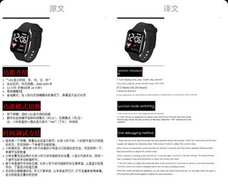 Digital Smart sport watch Women watches digital led electronic wristwatch fitness wristwatch Men kids hours hodinky Alodia Store