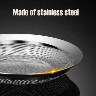Filter Scoop Stainless Steel Fat Skimmer Spoon Fine Mesh Strainer Food Strainer With Handle Kitchen Oil Skimmer Strainer FU Alodia Store