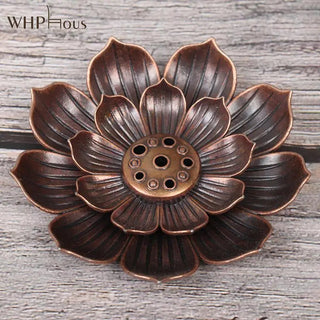 1PCS Alloy Incense Burner Stick Holder Buddhism Alodia Store