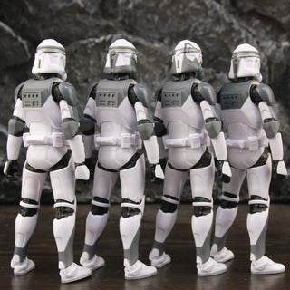 Star Wars 104th 212th 442nd 332nd 501st 6" Action Figure ARC ARF Trooper Shock Asohka Commander Phase 2 Episode II Clone Toys Alodia Store