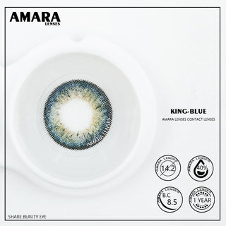 AMARA 1 Pair Color Contact Lenses for Eyes Natural Brown Lenses Beauty Fashion Monet lense Blue Lenses Green Eye Contact Alodia Store
