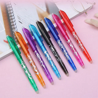 4 Pcs/Set Multi-color Erasable Gel Pen 0.5mm Kawaii Pens Student alodia store