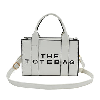 Women Tote Bag Contrast Letters Fashion Ladies Alodia Store