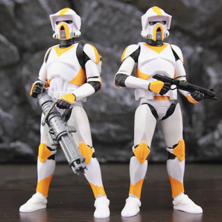Star Wars 104th 212th 442nd 332nd 501st 6" Action Figure ARC ARF Trooper Shock Asohka Commander Phase 2 Episode II Clone Toys Alodia Store