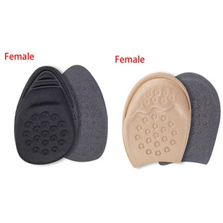 Women Men Pain Relief Forefoot Insert Half Insoles Front Foot Pads for Shoes Inserts alodia store