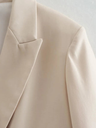 TRAF 2024 Long Sleeve Blazers for Women Coat Alodia Store