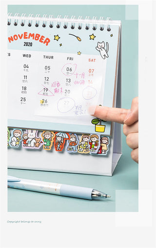 50sheets Transparent Posted it Sticky Note Pad alodia store