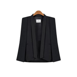 Coat Women Lapel Split Cloak Jacket Alodia Store