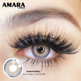 AMARA 1 Pair Color Contact Lenses for Eyes Natural Brown Lenses Beauty Fashion Monet lense Blue Lenses Green Eye Contact Alodia Store