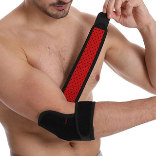 1Pcs Adjustable Elbow Support for Men Spring Elbow Brace Arthritis Golfers Strap Elbow Protection Basketball Gym Accessories Alodia Store