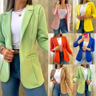 Buckle Blazer Vintage Coat Alodia Store