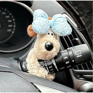 Disney Wallace Gromit Cartoon Plush Toy Halloween Gift Car Decoration Doll Pilot Claw Shaped Turn Signal Alodia Store