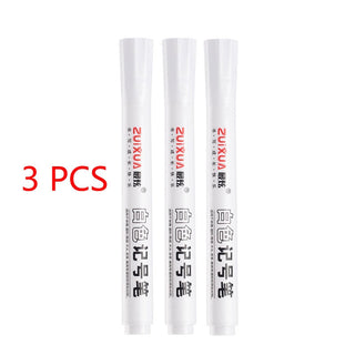White Marker Pens grafting set 2.0mm Oily Waterproof White Gel Pen DIY ALODIA STORE