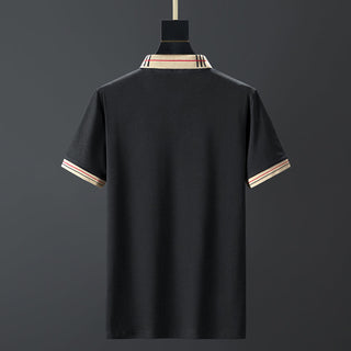 100% Cotton Breathable Brand Polo Shirts Men's Clothing Summer Tops Short Sleeve Casual Cotton Luxury Quality Fashion Clothes alodia store