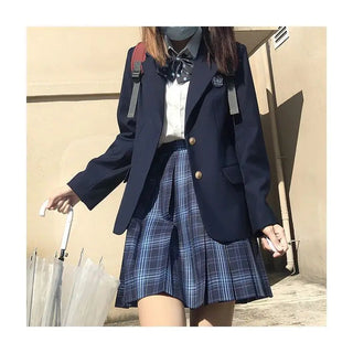 Uniform Female Drama Cardigan Japanese Coat Alodia Store