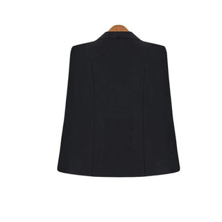 Coat Women Lapel Split Cloak Jacket Alodia Store