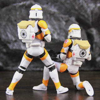 Star Wars 104th 212th 442nd 332nd 501st 6" Action Figure ARC ARF Trooper Shock Asohka Commander Phase 2 Episode II Clone Toys Alodia Store