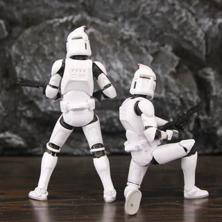 Star Wars 104th 212th 442nd 332nd 501st 6" Action Figure ARC ARF Trooper Shock Asohka Commander Phase 2 Episode II Clone Toys Alodia Store