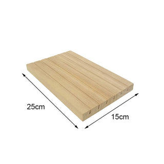 Fashion Wood Jewelry Display Necklace Charms Jewelry Display Tray Pendant Earrings Card Style Pendant Display Card Alodia Store