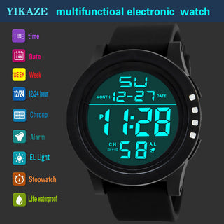 Luminous LED Digital Kids Watches waterproof Alodia Store