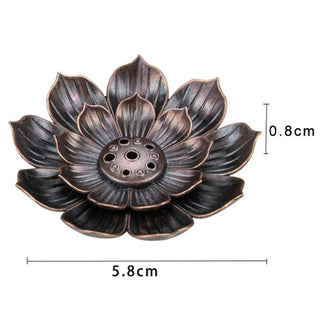 1PCS Alloy Incense Burner Stick Holder Buddhism Alodia Store