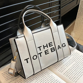 Women Tote Bag Contrast Letters Fashion Ladies Alodia Store