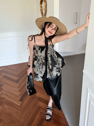 Camis Flower Tee tops alodia store
