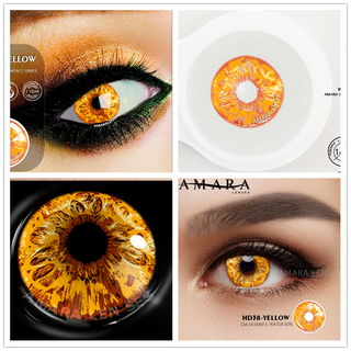 AMARA 2pcsCosplay Anime Eyes Lenses for Eyes AYY Series Makeup Sharingan Beauty Contact Lenses Eye Cosmetic Color Lens Eyes Alodia Store