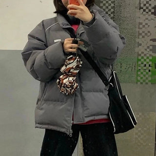 soft and thick leisure stand-up collar women's jacket Alodia Store