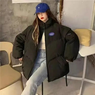 soft and thick leisure stand-up collar women's jacket Alodia Store