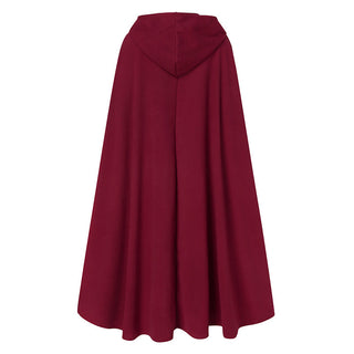 ZANZEA Women Poncho Winter Hooded Open Front Alodia Store