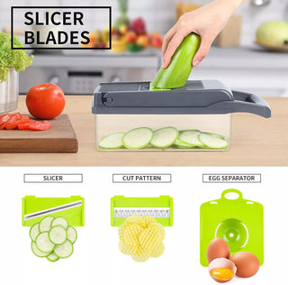 14 In 1 Multifunctional Vegetable Chopper ALODIA STORE