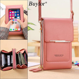 Buylor Soft Leather  Crossbody Shoulder Bag ALODIA STORE