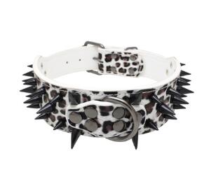 Spiked Studded Leather Collars ALODIA STORE