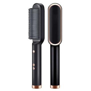 Electric Heat Comb Straightener Curler ALODIA STORE