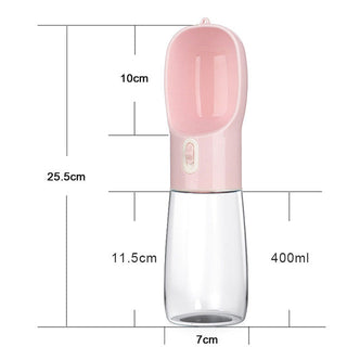 Pet Dog Water Bottle Feeder ALODIA STORE