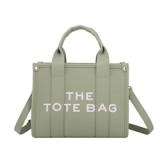 Luxury Designer The Tote Bag for Women Large Capacity Leather Handbags Female ALODIA STORE