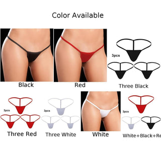 Womens Mini G-string Sexy T-back Thongs ALODIA STORE