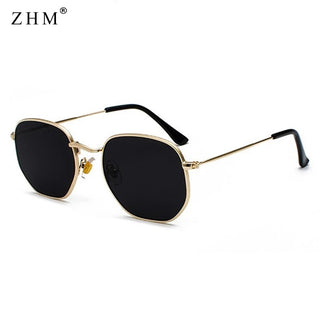 Metal Frame Pilot Mirror Sunglasses ALODIA STORE