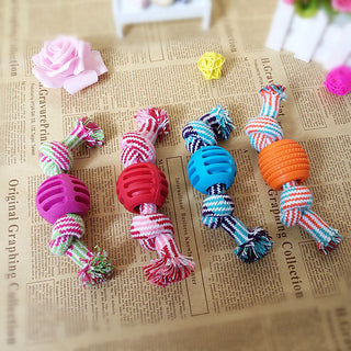 Bite Resistant Teething Rope Toy for Small and Medium Dogs ALODIA STORE