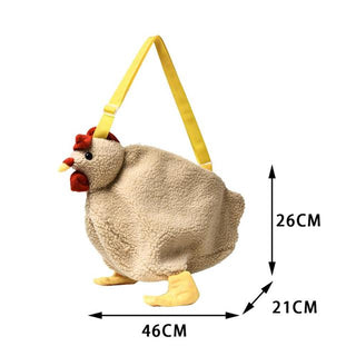 Cartoon Chicken Shoulder Bags ALODIA STORE