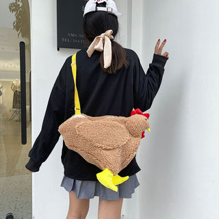 Cartoon Chicken Shoulder Bags ALODIA STORE