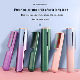 Multifunctional USB Rechargeable Hair Straightener ALODIA STORE