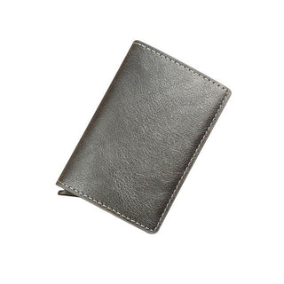 Card Holder Wallet Anti-theft Brush Design ALODIA STORE