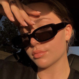 Rectangle Vintage Sunglasses for Women ALODIA STORE