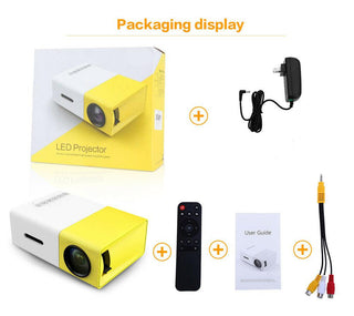 Portable 1080P Home Theater Projector ALODIA STORE