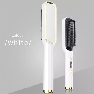 Electric Heat Comb Straightener Curler ALODIA STORE