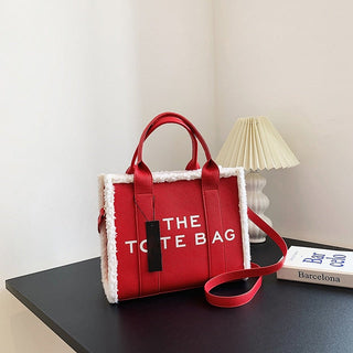 Luxury Designer The Tote Bag for Women Large Capacity Leather Handbags Female ALODIA STORE
