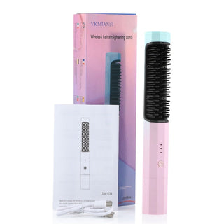 2 In 1 Wireless Mini Hair Straightener ALODIA STORE